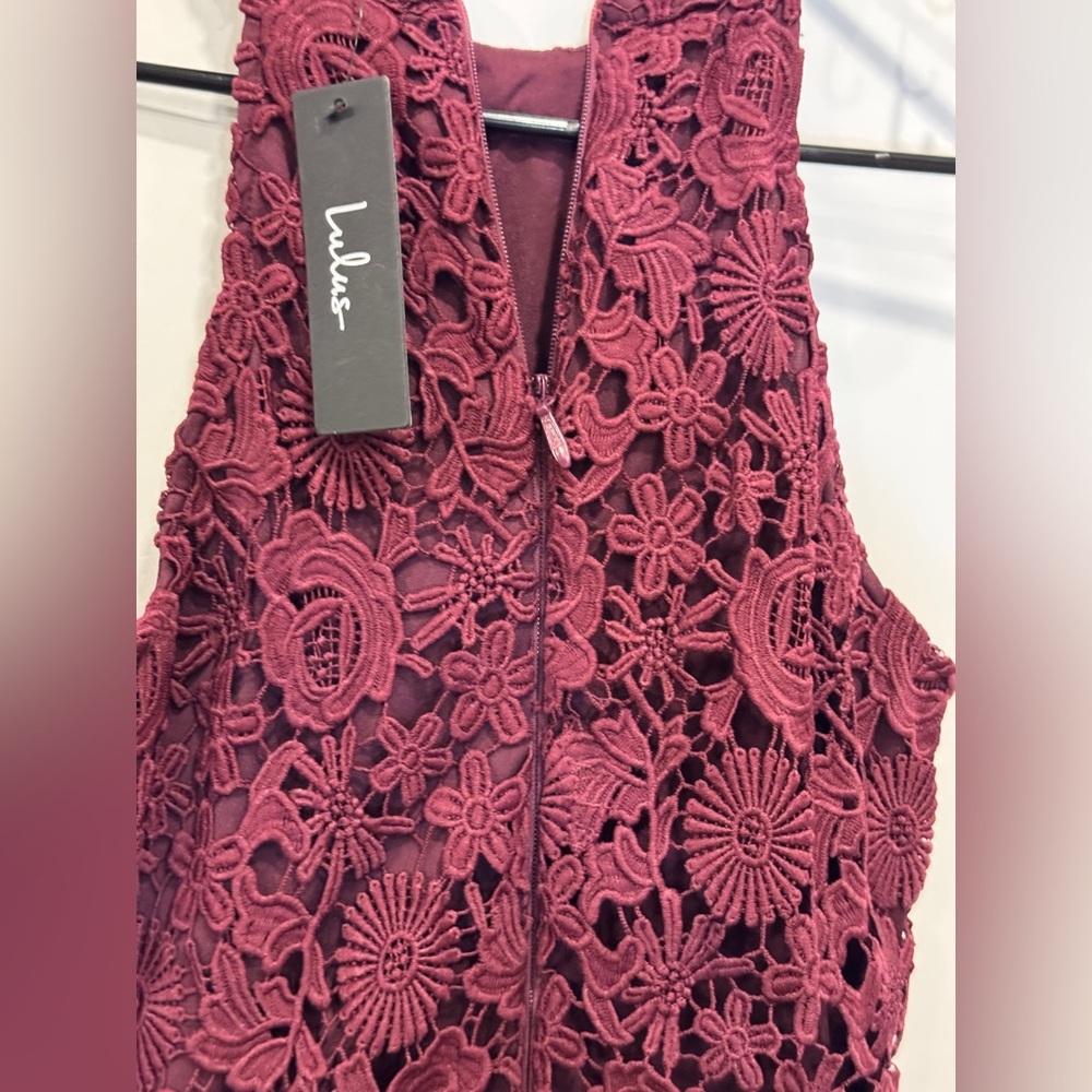Lulu's Red Halter Bodycon Mini Dress - Picture 8 of 13